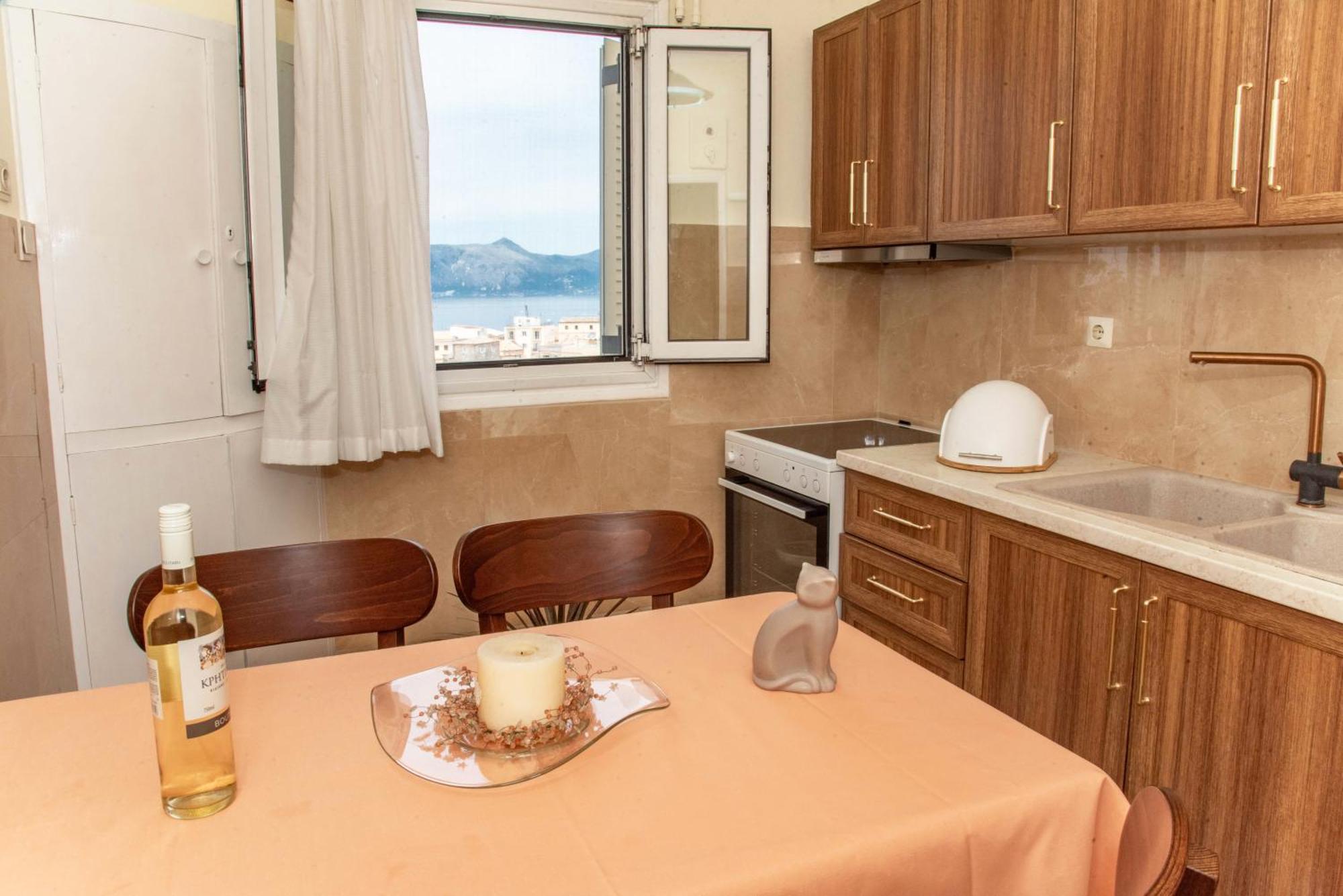 Seaview Serenity Apartment Corfu  Bagian luar foto