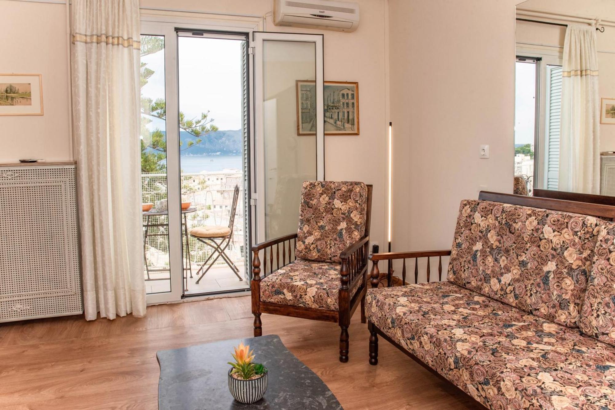 Seaview Serenity Apartment Corfu  Bagian luar foto