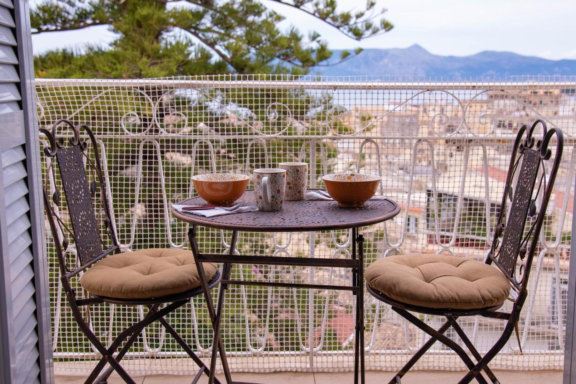 Seaview Serenity Apartment Corfu  Bagian luar foto