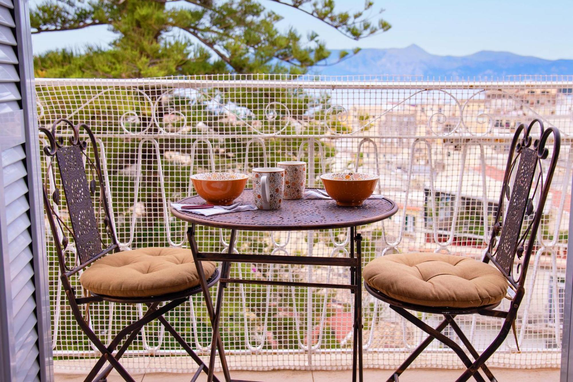 Seaview Serenity Apartment Corfu  Bagian luar foto